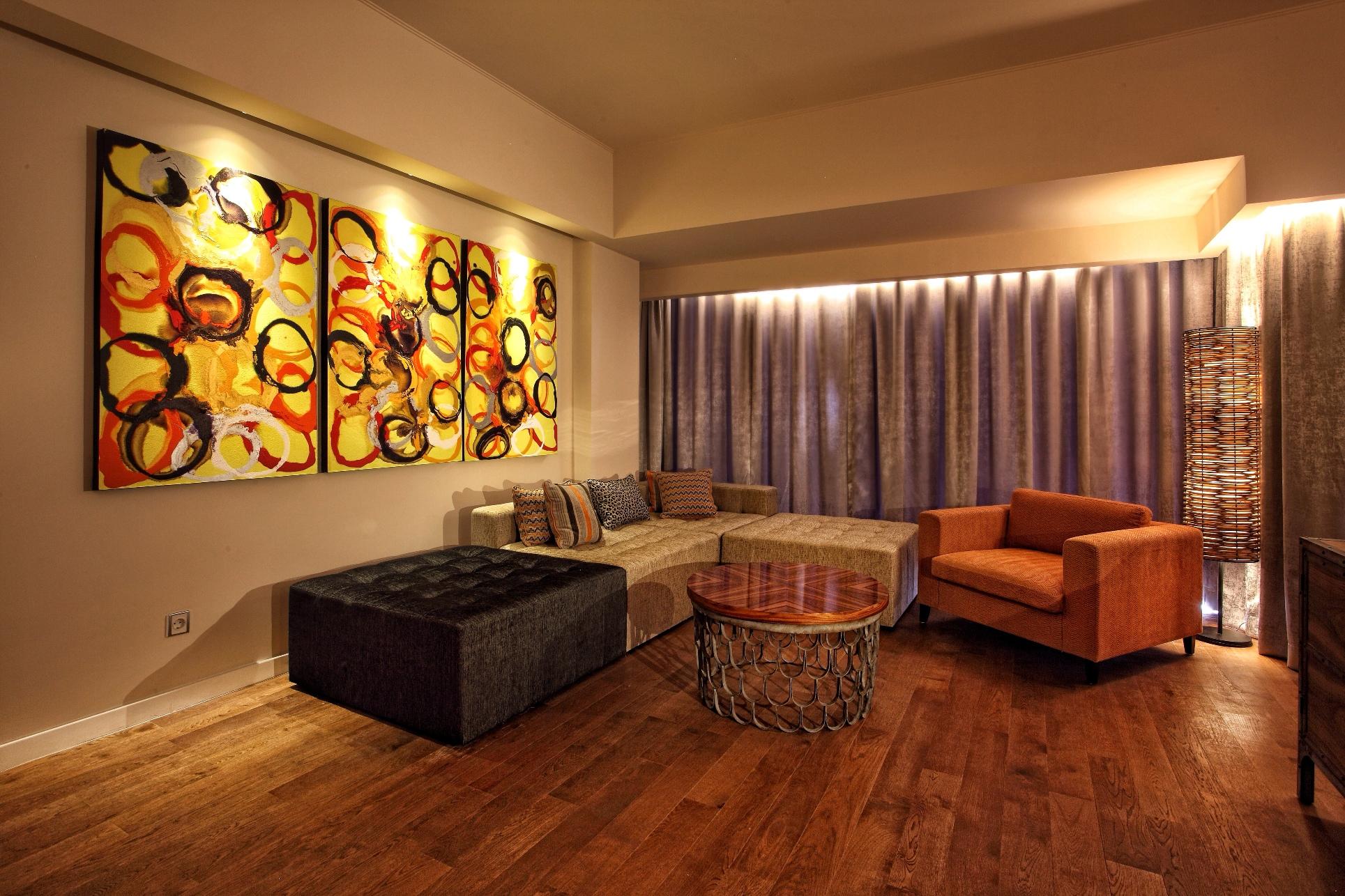 Ts Suites Seminyak Exterior foto A living room